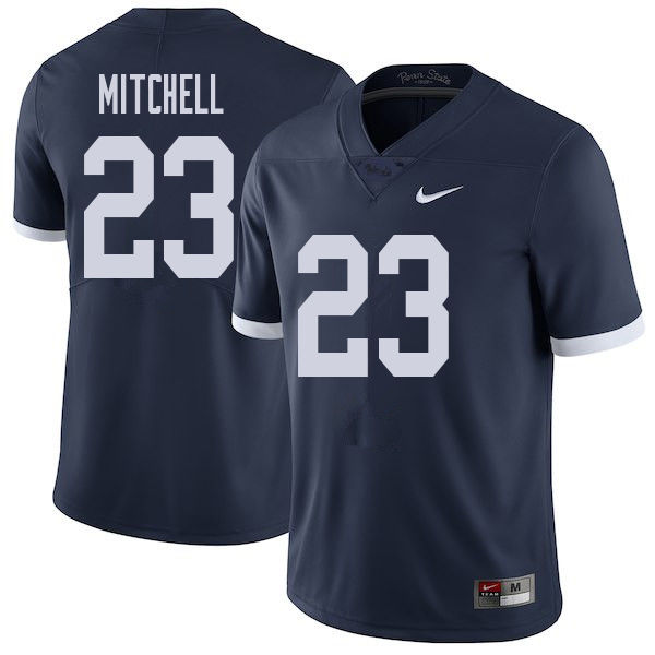 Men #23 Lydell Mitchell Penn State Nittany Lions College Throwback Football Jerseys Sale-Navy